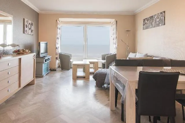 Apartment Toplocatie Middelkerke Frontal Sea View